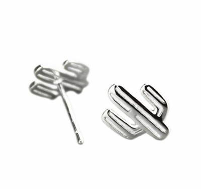 China Beautiful Trendy Cute Tiny Stud 925 Sterling Silver Jewelry Earring Earring for sale