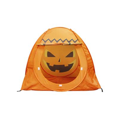 China Polyester Halloween Props Ghost Festival Pumpkin Tent Playhouse Ghost House Children's Tent for sale