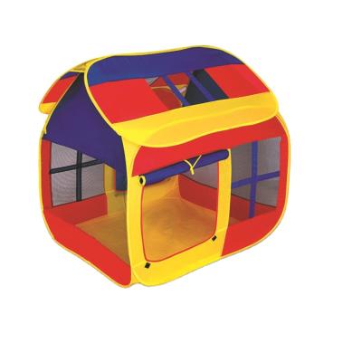 China Foldable Polyester Play Tent House Play Castle Beach Fence Tent Kids Early Education House for sale