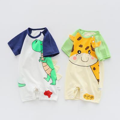 China Modern Baby Cute Little Deer Costume For Baby Overalls Soft Baby Crawling Breathable Rompers for sale