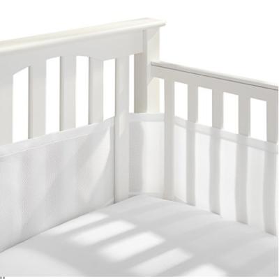 China Washable Breathable Baby 102 Mesh Crib Pad Fits 4 Panel Crib Bedspread for sale