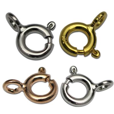 China Clasps DIY Accessory Metal Jewelry Spring Claspsnecklaces Sterling Silver Jewelery Clasps Necklaces Clasps Fidings (AR-017) for sale