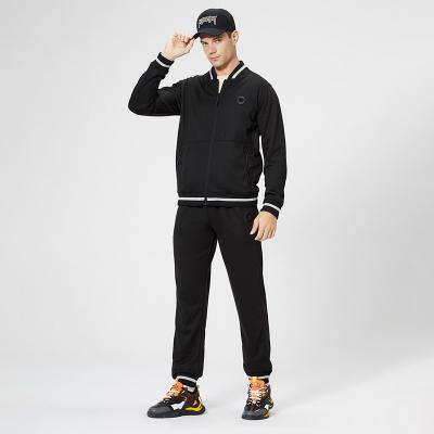 China QUICK DRY Men Sweat Suit Set Fitness Bodybuilding Workout Clothing Set Man Two Piece Casual Loose Sportswear for sale