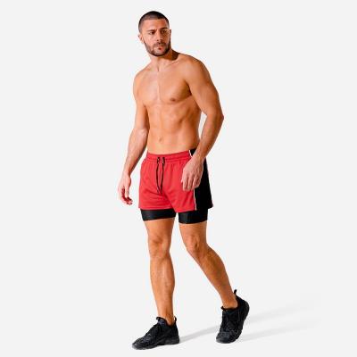 China Custom Anti-Wrinkle Mens Fitness Sports Shorts Mens Gym Workout Shorts With Pockets Mens Athletic Shorts for sale