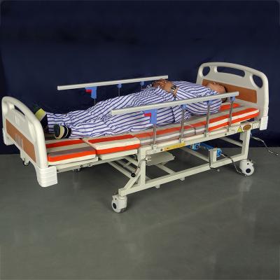 China Hospital clinic crank in hospital bed /hospital bed cpr /hand hospital bed MNB-02 for sale