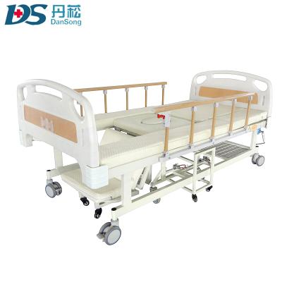 China Commercial Furniture Disabled Use Electric Medical Adjustable Elder Care Hospital Bed With Wheelchair MNB-05 for sale