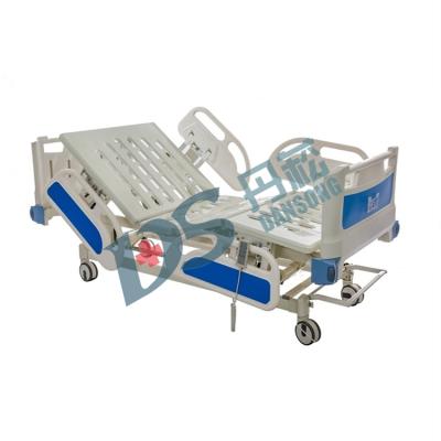 China Electric Nursing Home Function Hospital Bed Manufacturer Factory Remote Control Motorized 3 Fold Patient Directly 3 Bed for sale