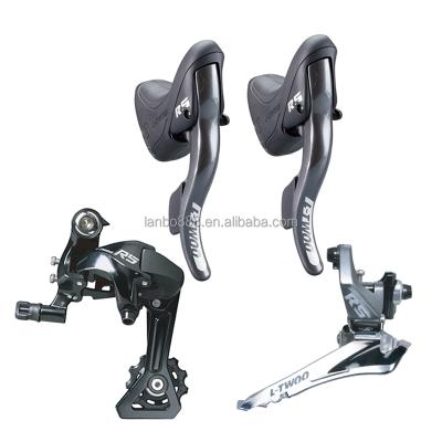 China Road Bike LTWOO R5 2x9 Speed ​​18s Road Bike Shifter+Rear Derailleurs+ Front Derailleurs LTWOO Groupset Bike Parts for sale