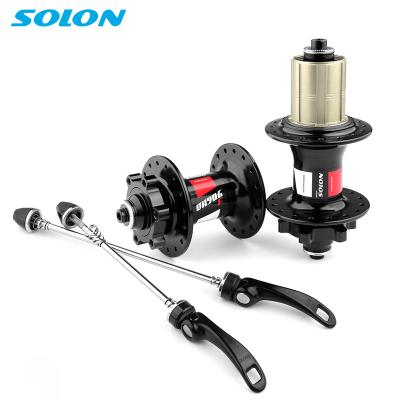 China Moutain Bike SOLON Mountain Bike Hub 4 Palin Sealed Support Accessories 32 Hole 9-13 Speed ​​Mountain Bike Hub for sale