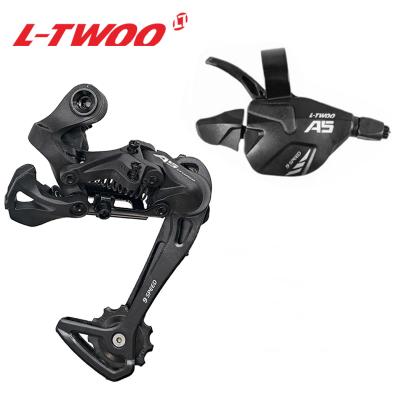 China Safety LTWOO A5 9 Speed ​​Rear Derailleur+Right Clutch Lever For MTB Mountain Bike Parts Compatible With 42T Cassette for sale