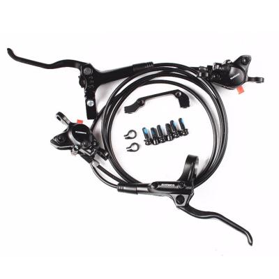 China 2022 new safety BR BL bicycle brake MT200 brake bicycle mtb disc brake set flange MTB hydraulic brake for sale