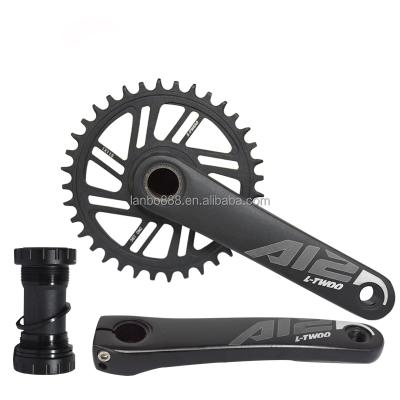 China LTWOO A12 Crankset 104 Mountain Bikes BCD 170mm with Speed ​​Mountain Bike GXP Aluminum Alloy Hollowtech MTB Crankset 11/12 BB for sale