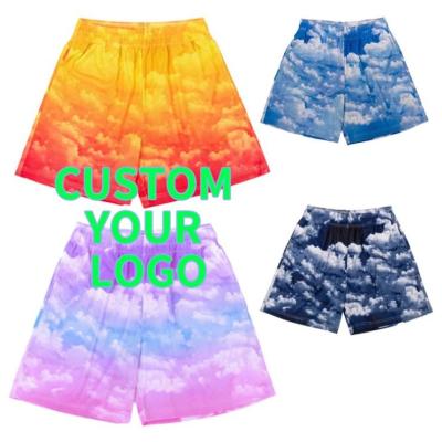 China Hot Selling Anti-wrinkle Elastic Waist Plus Size Mesh Jogger Quick Dry Polyester Shorts Sports Training Summer Fashionable Shorts for sale