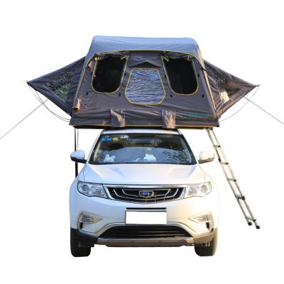 China Easy Install 4WD Waterproof 3 Person Soft Inflatable Car Roof Top Shell Tent For Sale for sale