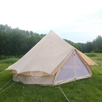 China Water Resistant PLAYDO High Wall Bell Tent Top Hood Rain Fly Tarp Cover Bell Tent Protector Cover for sale