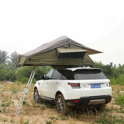 China Upright Bracing Type Camping And 4x4 Adventure 4WD Roof Top Tent Off Road Soft Shell Roof Top Tent for sale