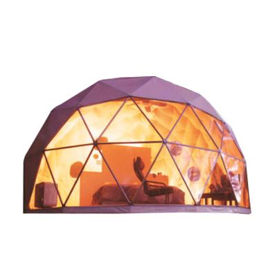 China Luxury Hotel Durable Camping Waterproof Glamping Geodesic Dome House Tent for sale