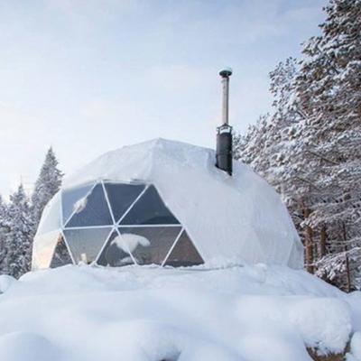 China Durable Custom Luxury Outdoor Igloo Geodesic Dome House Camping Tent For Sale for sale