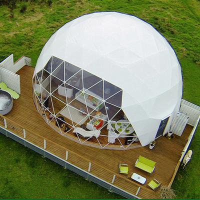 China Durable high quality canvas camping igloo tent geodesic dome outdoor house tent for events party for sale