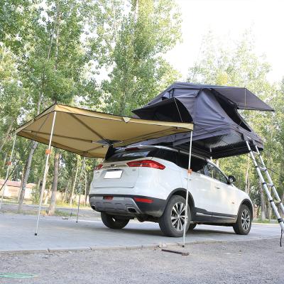 China Foxwing Luxury Unistrengh Car Roof Top Tent Batwing Area Tent Car Side Tent Diameter 2m or Diameter 2.5m for sale