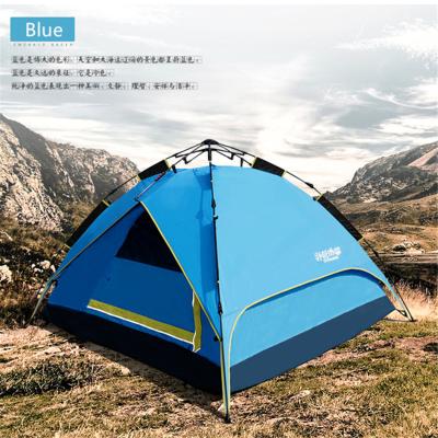 China Fiberglass Family Shelter Cabin Camping Tent Instant Set Up Durable Camping Hut Tent for sale