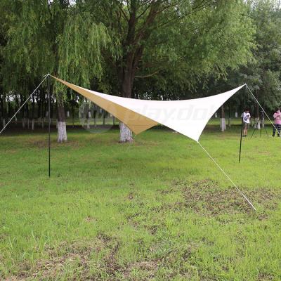 China Straight Tying Type Waterproof Sun Shade Sail Unistrengh Rectangle Camping Canopy Tarp Tent Outdoor Tent for sale