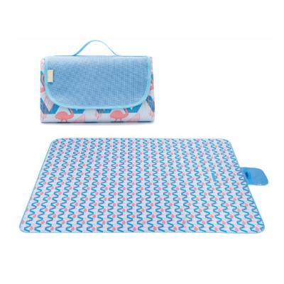 China Oxford Picnic Blanket Mat Camping Mat Beach Outdoor Lightweight Waterproof Portable Mat for sale