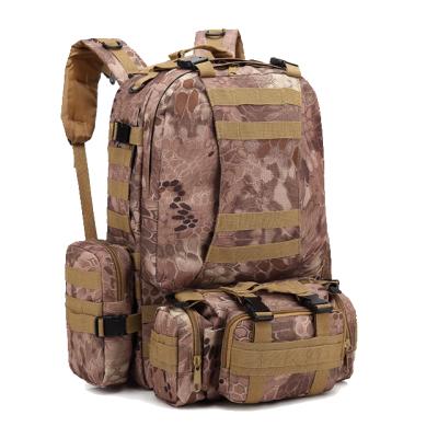 China Outdoor Activities Wholesale 600D Oxford Fashion Custom Travel Hiking Rucksack Military Tactical Rucksack for sale