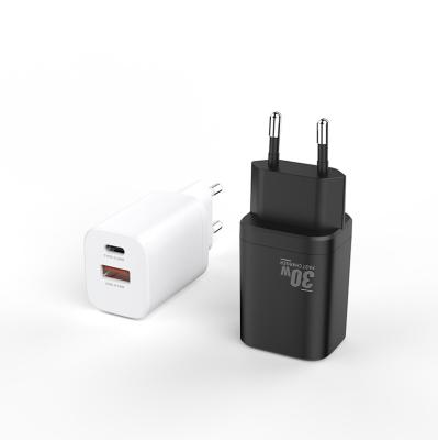 China 30W Convenient Quick Type C Port 18W Usb Charger Phone Charger 30W Palladium Multifunctional Palladium Left Chargers Mobile Wall Adapter for sale