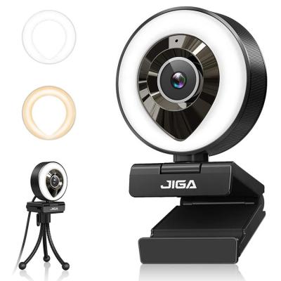 China Newcomers Hd Video Camera PC Web Camera Stream Cam Ring Light 1080P 30Fps Hd Usb Webcam Led Light Full Hd Web Camera With MIC for sale