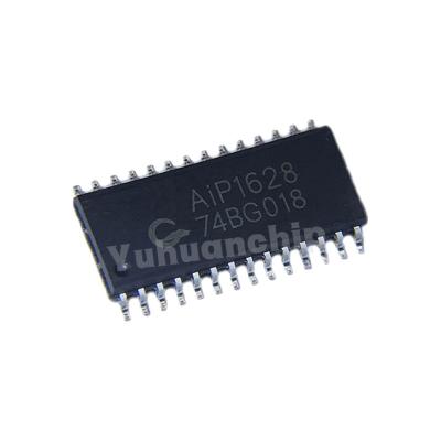 China Standard New original AIP1628 SOP-28 LED Drivers IC Chip AIP1628 for sale