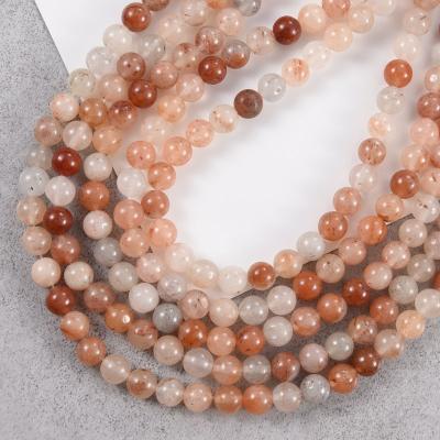 China Other Selection Size Natural Stone Beads 4MM 6MM 8MM 10MM 12MM For Jewelry Making Diy Bracelet for sale