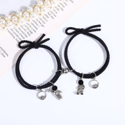 China FASHIONABLE Headband Hair Link Student Astronaut Couple Girlfriends Bracelet Hand Rope Bracelet Korean Trinket for sale