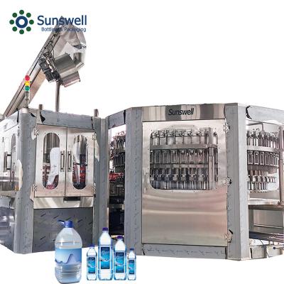 China Beverage Drinking Water Complete Bottling Production Line Water Plant Filling Capping Machine for sale