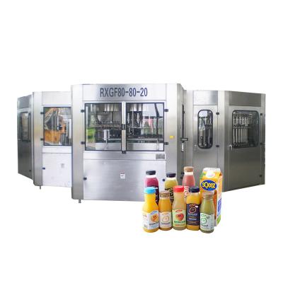 China Full Juice Production Line Apple Orange Mango Food Sunswell Fruit Juice Making Bottling Machine Equipment for sale