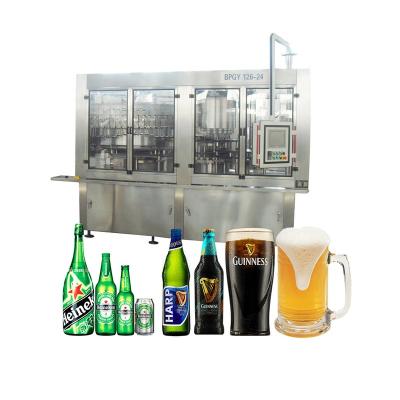 China Beverage Industry Glass Bottled Filling Machine For Beer / Wine for sale