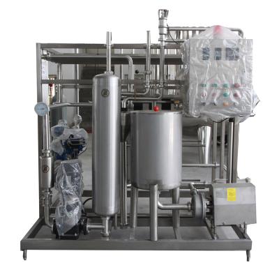 China Industrial Juice Beverage Milk Pasteurizer Beverage Machine Price for sale