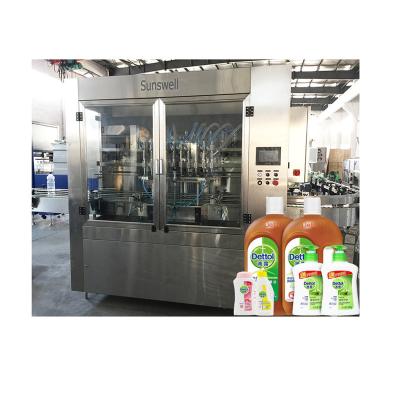 China Linear Powder Food Weighting Filling Detergent Line Making Machine Packing for sale