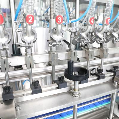 China Automatic Food Hand Sanitizer Production Line Filling Capping Machines For Alcohol Gel for sale