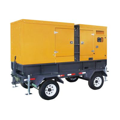 China 160KW/200KVA Trailer Type Diesel Generator Set with Rated Current of 20A to 7000A for sale