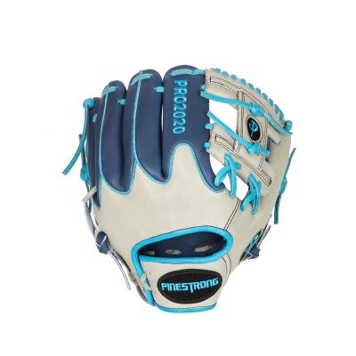 China Conventional Back High Quality Cowhide Leather Baseball Training Glove For Infield Players for sale