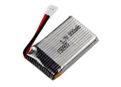 China 20C 800mAh Rc Helicopter Battery 3.7 V , High Rate Lipo Lithium Polymer Battery for sale