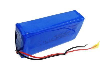 China 1800mAh 3 Cell 11.1 V Lipo Battery Rechargeable 603570 , 500 Times Long Cycle for sale