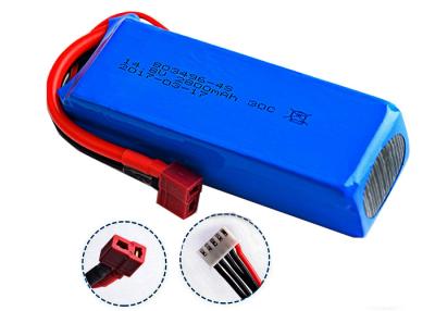 China 4S Long Cycle Rc Car Lipo Batteries 14.8V 2200mAh 35C High Energy Density for sale