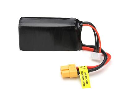 China 3200mAh 11.1V Lithium Polymer Battery Pack , Rechargeable Battery For Remote Control Car for sale