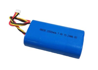 China Rechargeable 18650 Battery Pack 2s1p 7.4v 2200mah Li ion Battery Pack For Power Tools for sale