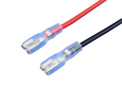 China 2.8/110 Female Spade Terminal Nylon Fully insulated Faston Cable Harness for sale