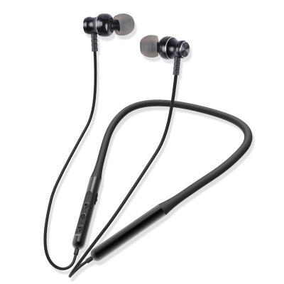 China Original High Quality Lag Time Sports Neckband Earphone Long Neckband Earphone Sweatproof Radio Earbuds With Black for sale