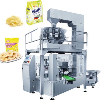 China Automatic Sugar Leaves Tea Kraft Paper Bag Filling Sealing Packing Machine for sale