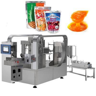 China 200RY Automation Ketchup Pouch Liquid Filling Machine Fill And Seal for sale